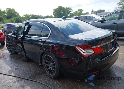 2012 BMW 750Li xDrive from USA, damaged, VIN WBAKC8C5XCC437820